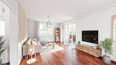 Hochwertige Maisonette-Wohnung mit eigenem Gartenanteil