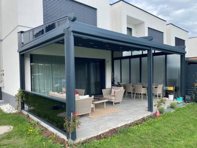 GREIFEN SIE NACH IHREM GLÜCK! Hochwertig ausgestattetes Luxusreihenhaus im Wienerwald!
