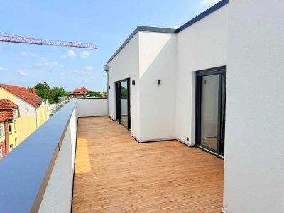 Wohnen GANZ oben - Penthouse mit großer Terrasse, Arbeitszimmer etc.