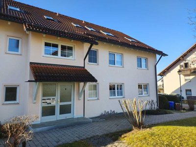 Helle 2,5-Zimmer Dachgeschosswohnung mit Balkon in Mauerstetten