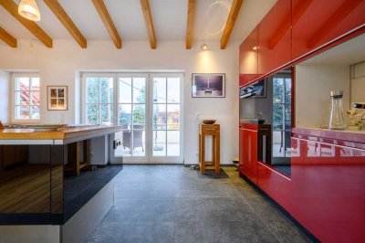 FÜR LOFT- UND DESIGNLIEBHABER - Außergewöhnliche Wohnetage auf ca. 160 m²