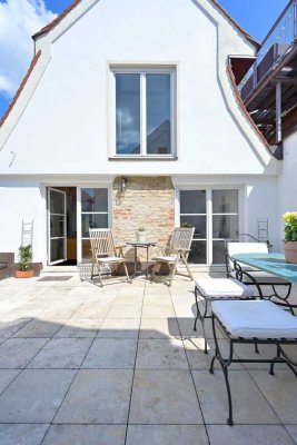 Außergewöhnliches Altstadthaus mit Dachterrasse und zusätzlichem Krautgarten am See!