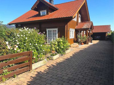 In Liebe zur Ökologie: Wohlfühlen im Blockhaus