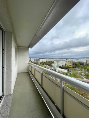 3-Raum-Wohnung mit Balkon und bester Aussicht!