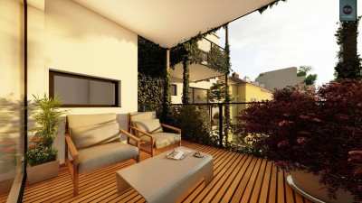 Erstbezug: Top ausgestattete Wohnung mit Balkon im trendigen Ottakring!