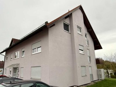 Gepflegte 2-Zimmer-Erdgeschosswohnung mit Terrasse in Blaufelden