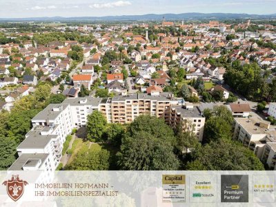 Wohnen im Herzen Straubings mit Blick ins Grüne