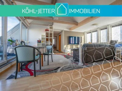 Sonnige 3,5 Zi.-Whg. mit Dachterrasse und Garage in zentraler Lage von Balingen!