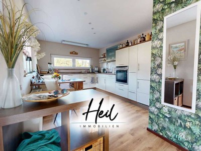 Moderne Doppelhaushälfte in Zeitz I Photovoltaik I Gartenhaus I Einbauküche