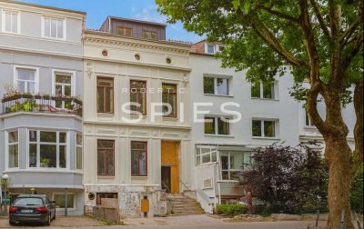 Wohnen in moderner Denkmalgeschützer-Altbauvilla mit hochwertiger Ausstattung