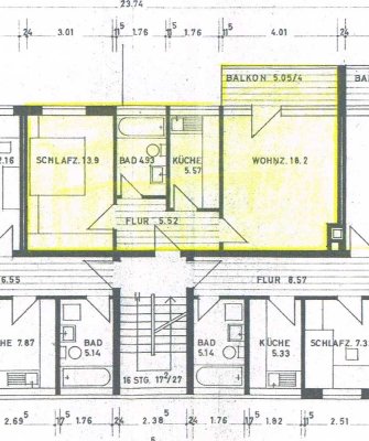 Kernsanierte 2 Zi Whg.  nähe Altstadtbahnhof