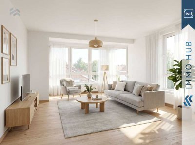 +++ Lichtdurchflutete 2-Zimmer-Wohnung | Frisch saniert | Sofort bezugsfrei+++