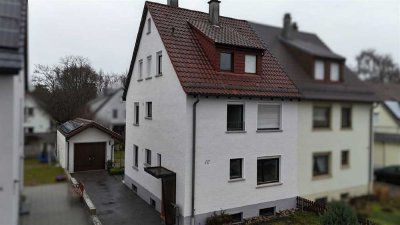 Doppelhaushälfte in ruhiger Lage nahe Wertwiesenpark
