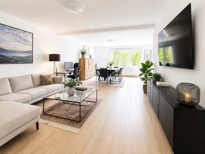 Exklusive Gartenwohnung am Haumannpark – ca. 114 m², zwei Terrassen und separates Homeoffice