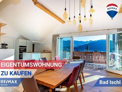 Wunderschöne, großzügige Dachgeschosswohnung in zentraler Lage von Bad Ischl