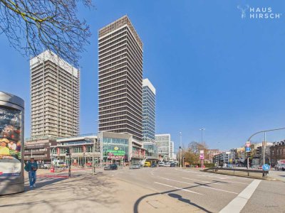 Einzigartiger Klassiker mit Panoramablick: Sonnige Eckwohnung im sanierten Denkmal-Tower