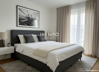 Hofseitige 2-Zimmer-Balkonwohnung in begehrter Lage – Erstbezug BEIM DONAUUFER