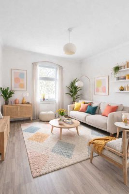 Helle und gepflegte 3-Zimmer-Wohnung mit modernem Bad