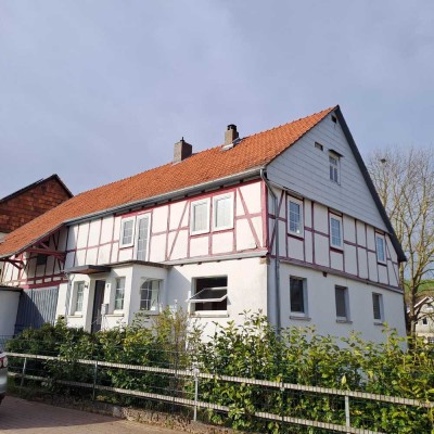 Haus mit Fachwerk