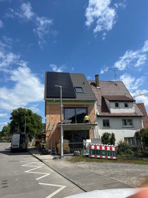 Neubau 2-Zimmer Erdgeschosswohnung mit Einbauküche, Terrasse und FBH