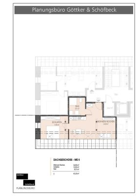 Helle 2-Zimmer Dachgeschoss-Wohnung im 1. OG in Münster-Amelsbüren (Außenbereich)