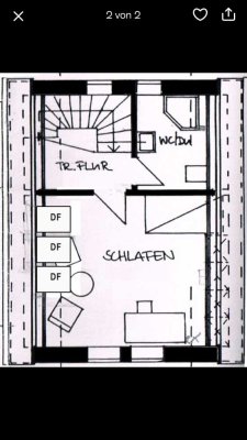 2 ZKB Maisonette Wohnung zu vermieten