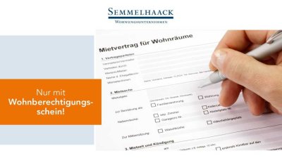 Wohnung für 3 Personen mit Wohnberechtigungsschein!