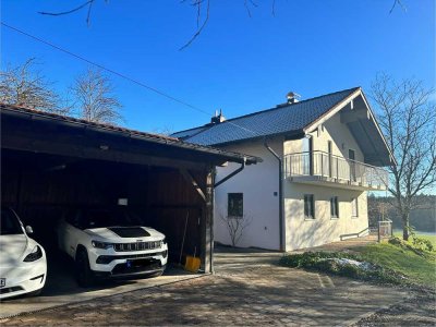 Schönes, geräumiges Haus mit Blick ins Naturschutzgebiet in Babensham (LK. Rosenheim) zu vermieten