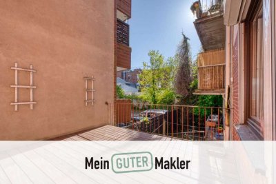 Top sanierte 2-Zi.-Whg mit Dachterrasse, Einbauküche & Garage in Bremer Neustadt