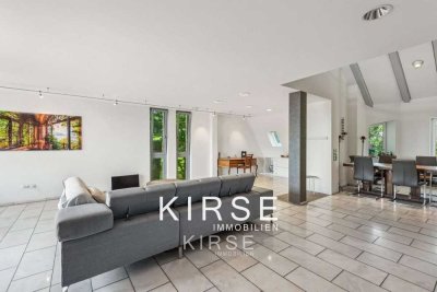 Exklusives Penthouse mit Galerie, Home Spa & Panoramablick über Düsseldorf