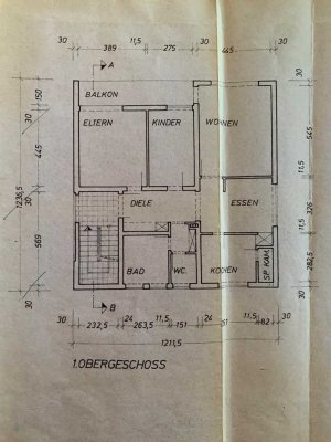 Attraktive 3,5-Zimmer-Wohnung  zum Erstbezug nach Kernsanierung mit Balkon in Vallendar