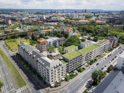 Geräumige 3-Zimmer-Wohnung in Dresden - Friedrichstadt - FröbelHöfe