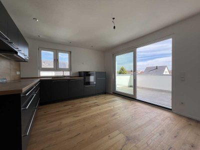 Erstbezug | 3-Zimmer-Maisonette-Wohnung in Maichingen mit Balkon & Tiefgarage