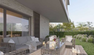 * Erstbezug Neubau - Wunderschöne Wohnung mit 2 Terrassen und großem Gartenanteil *