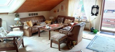 Sonnige 2-Zimmer-Wohnung mit XXL-Balkon und Garage in Untergruppenbach