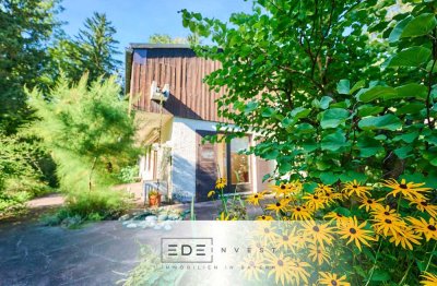 Charmantes Grundstück im Grünen mit viel Potenzial und kreativen Gestaltungsmöglichkeiten