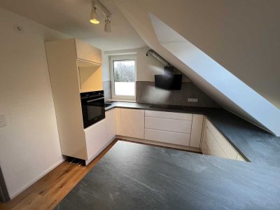 Moderne 2-Zimmer-Maisonette mit Südbalkon & begehbarem Kleiderschrank in Münster-Hiltrup