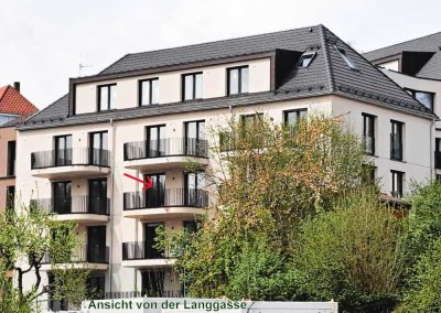 Erstbezug mit Balkon und EBK: Stilvolle 2-Raum-Wohnung mit geh. Innenausstattung in Freudenstadt
