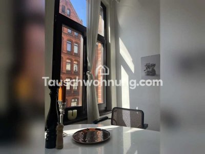 Tauschwohnung: Wunderschöne helle Altbauwohnung in Linden