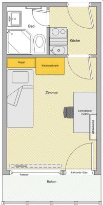 2-monatige Zwischenmiete im Wohnheim (Juli & August 2025)