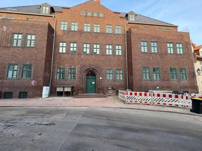Seniorengerechtes Wohnen 1-Zimmer Wohnung mit Balkon, Aufzug u. Gemeinschaftsraum in Wismar Altstadt