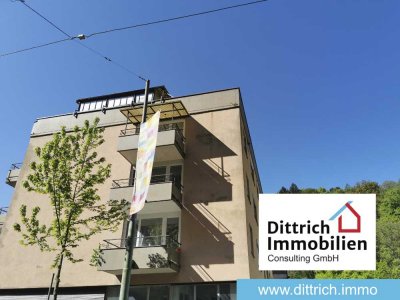 Helle 3-Zi.-Wohnung mit 2 Balkonen, Aufzug  – frisch gestrichen!