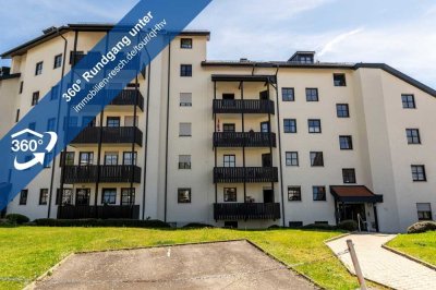 LEBENSRAUM NACH MASS 
3-Zimmer-Wohnung mit Sonnenbalkon und Tiefgaragenstellplatz in Passau-Grubweg