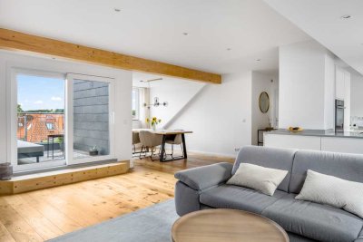 Exklusive 3-Raum-Dachgeschosswohnung mit Dachterrasse und Garage in Hannover