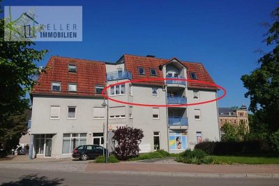 FÜR KAPITALANLEGER oder SELBSTNUTZER, VERMIETETE 3-R-Whg. mit Balkon und PKW-Stellplatz