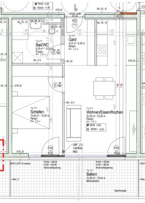 Wunderschöne 2-Zimmer Wohnung mit Westbalkon und Tiefgarage
