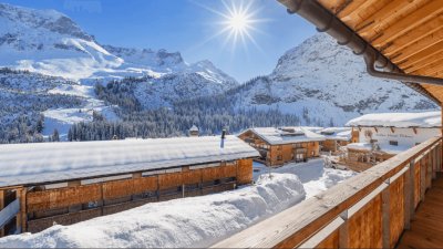 A unique 4-bedroom triplex penthouse for sale in Lech am Arlberg