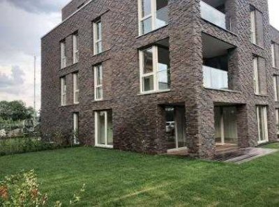 Neuwertige 2-Zimmer Erdgeschosswohnung mit Terrasse/Gartenanteil auf dem Stadtwerder
