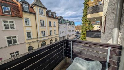Gut vermietes Appartement plus großer und freier Hobbyraum zwischen Romanplatz & Schloßpark