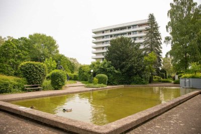 Provisionsfrei: Helle 2-Zi.-Whg. mit Balkon (Siebengebirgsblick), separater  Küche, TG-Stellplatz